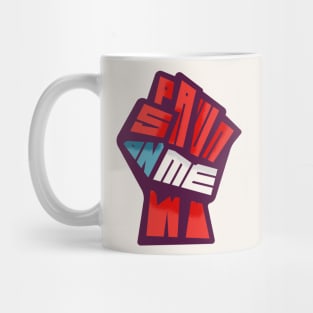 Spawn On Me Black Power (Purple, Blue, Red) Mug